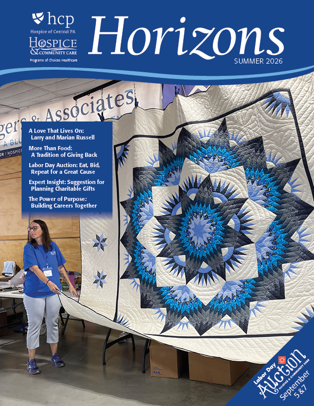 Cover of summer 2026 issue of Hospice Horizons