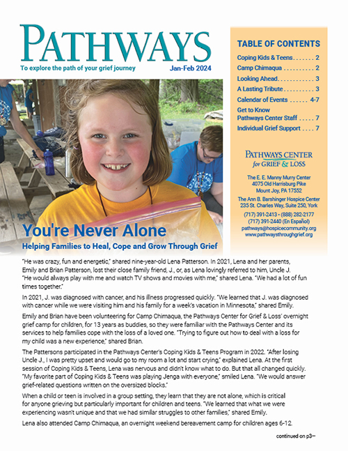 Pathways Newsletter, January–February 2024