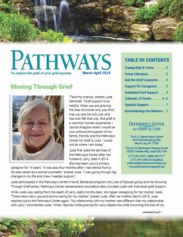 Pathways Newsletter, March–April 2024